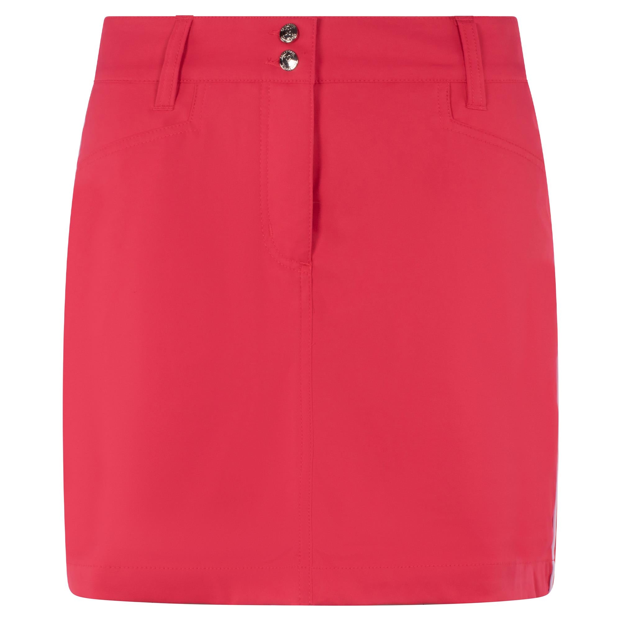 Daily Sports Glam Ladies Golf Skort Intense Coral 45CM